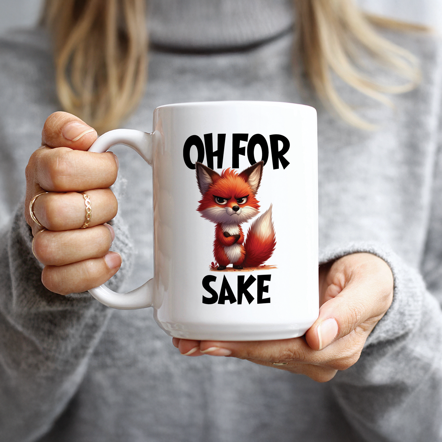 For Fox Sake Coffee Mug