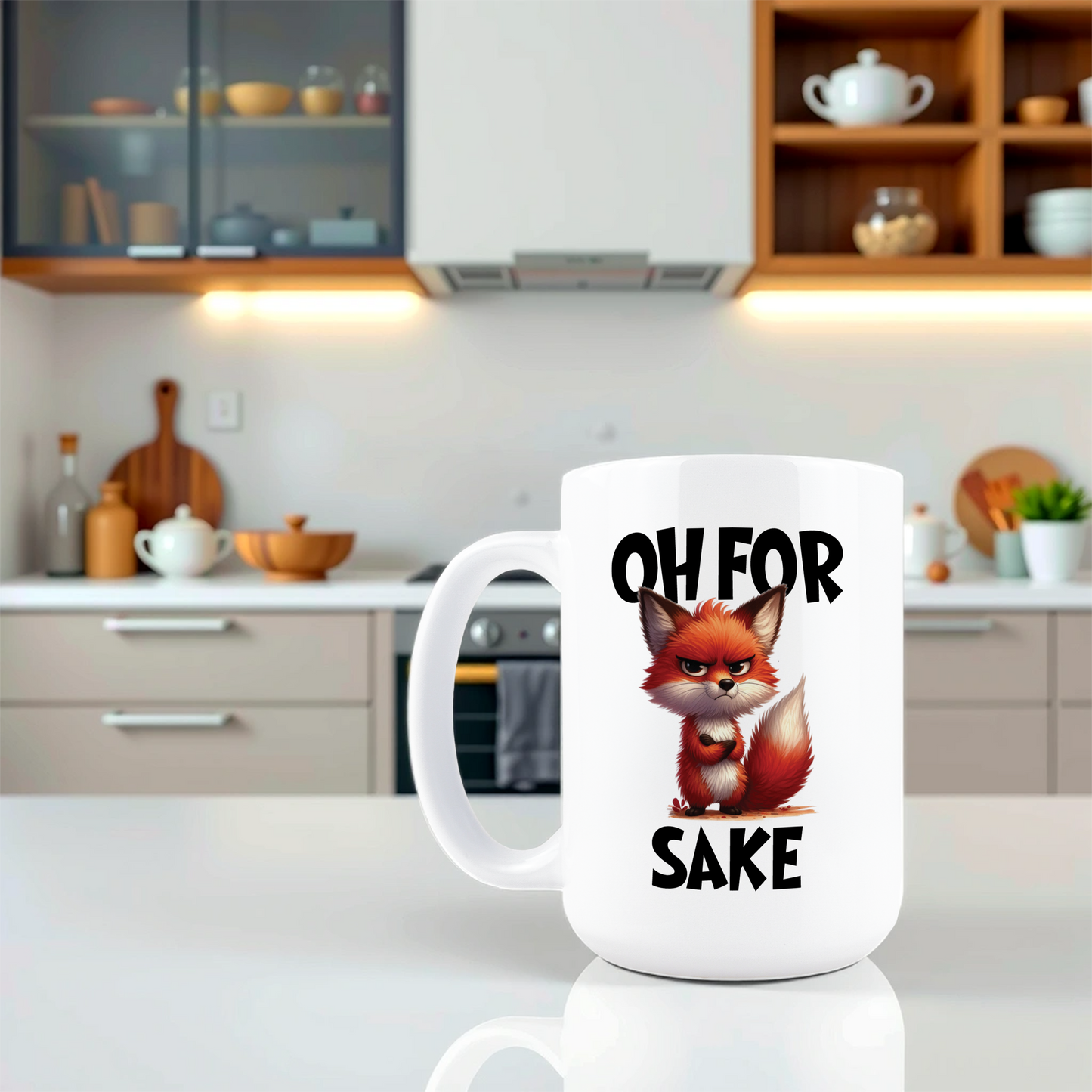 For Fox Sake Coffee Mug