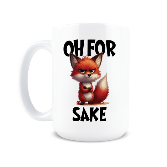 For Fox Sake Coffee Mug