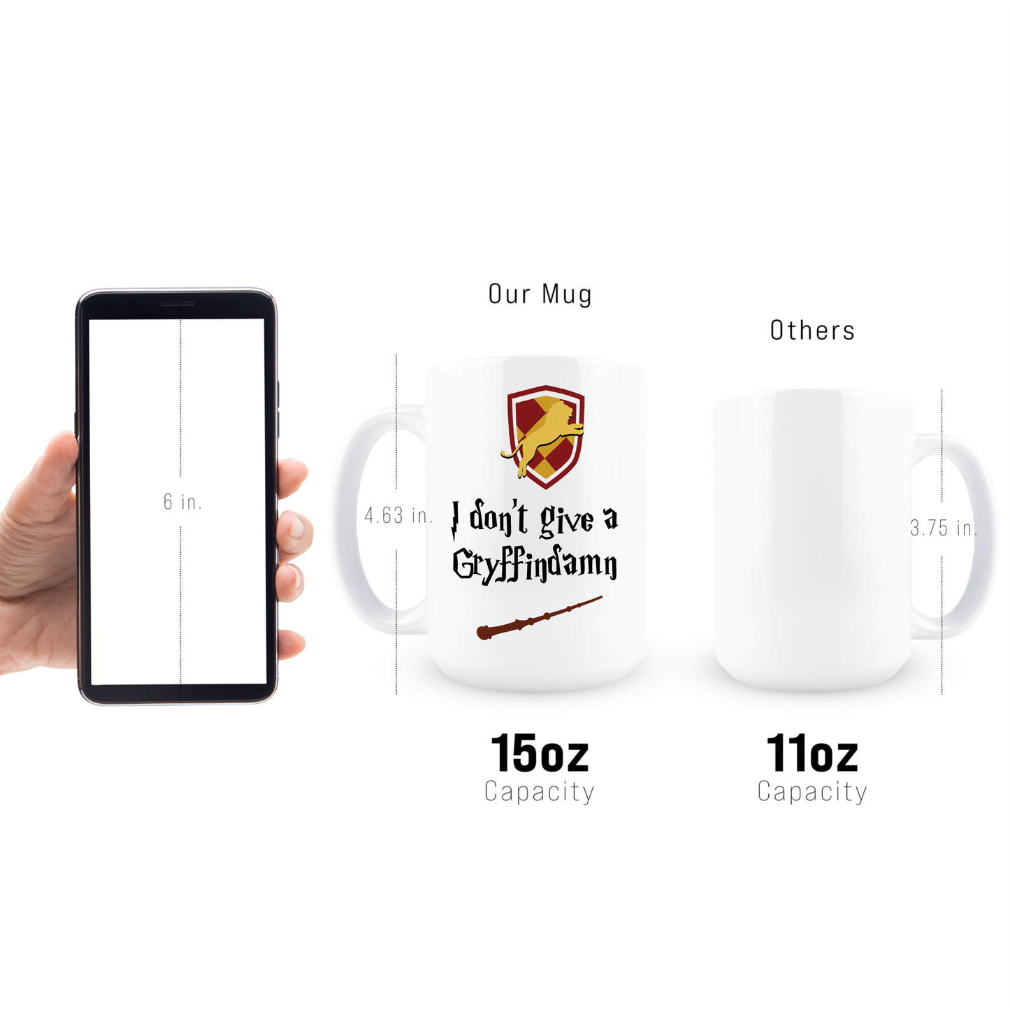 I Don't Give A Gryffindamn Coffee Mug