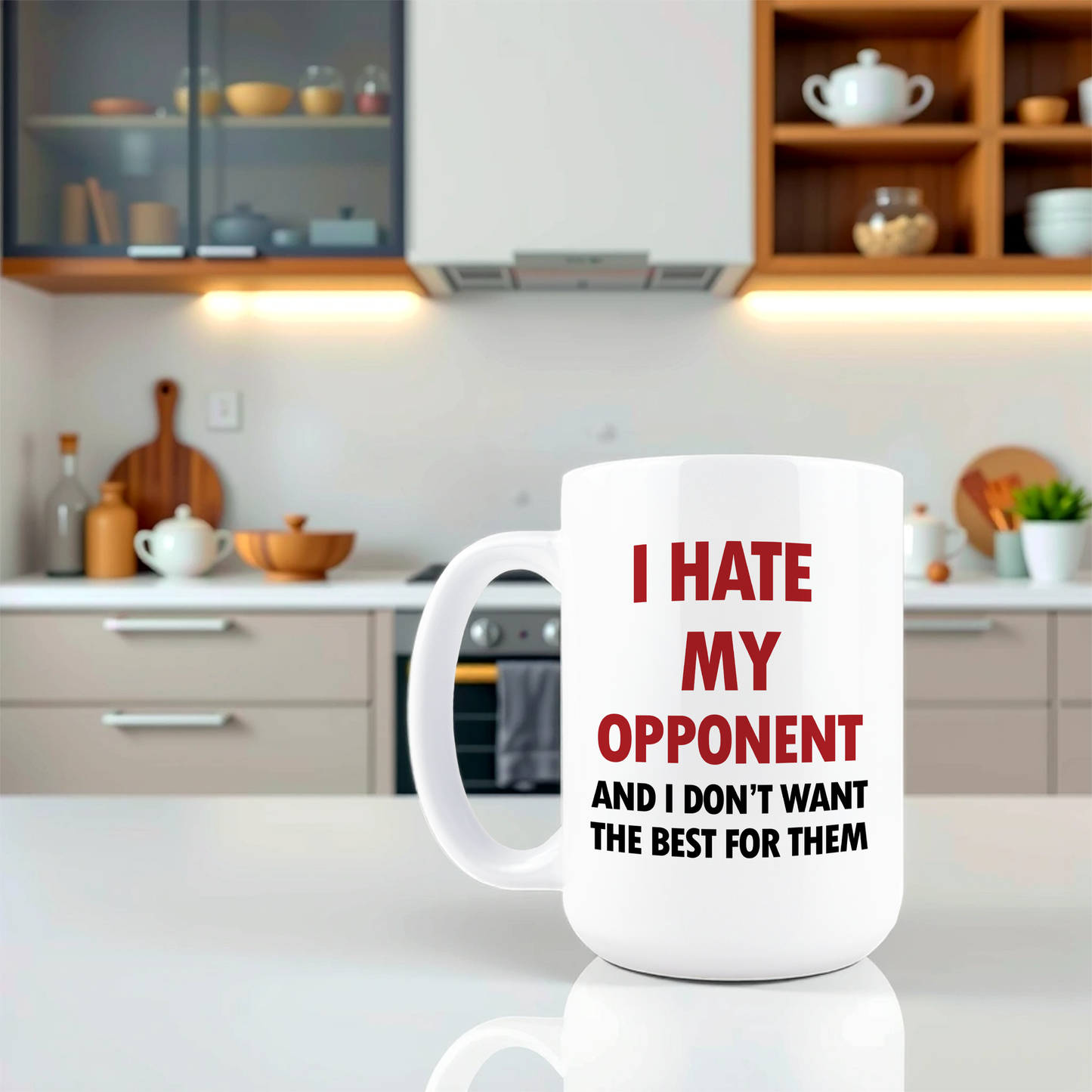 I Hate My Opponents Trump Coffee Mug (22549E)