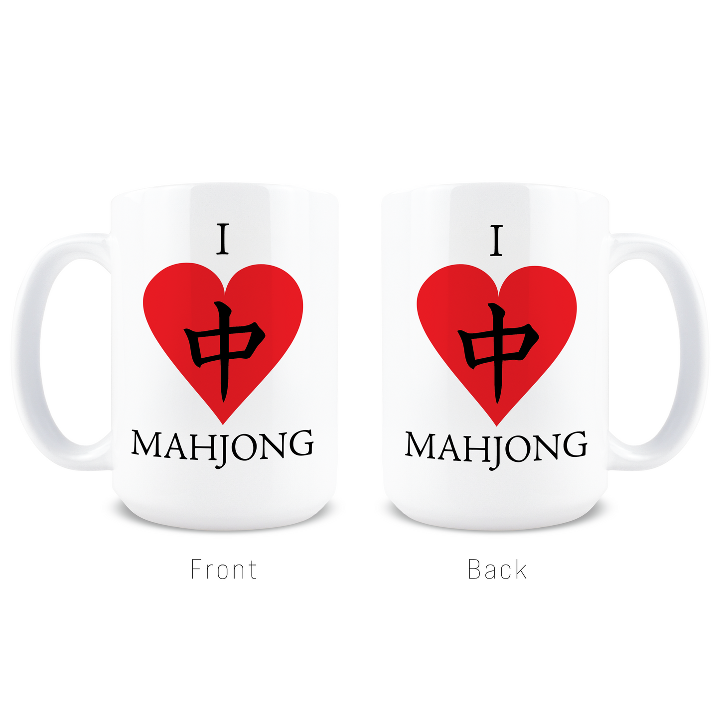 Promotional image for Mahjong lover gift mug