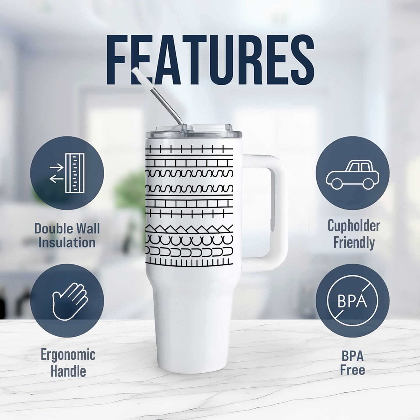 Fuck This Shit 40oz Big Swig Tumbler