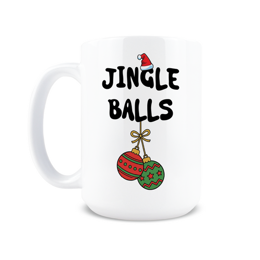 Jingle Balls Christmas Coffee Mug