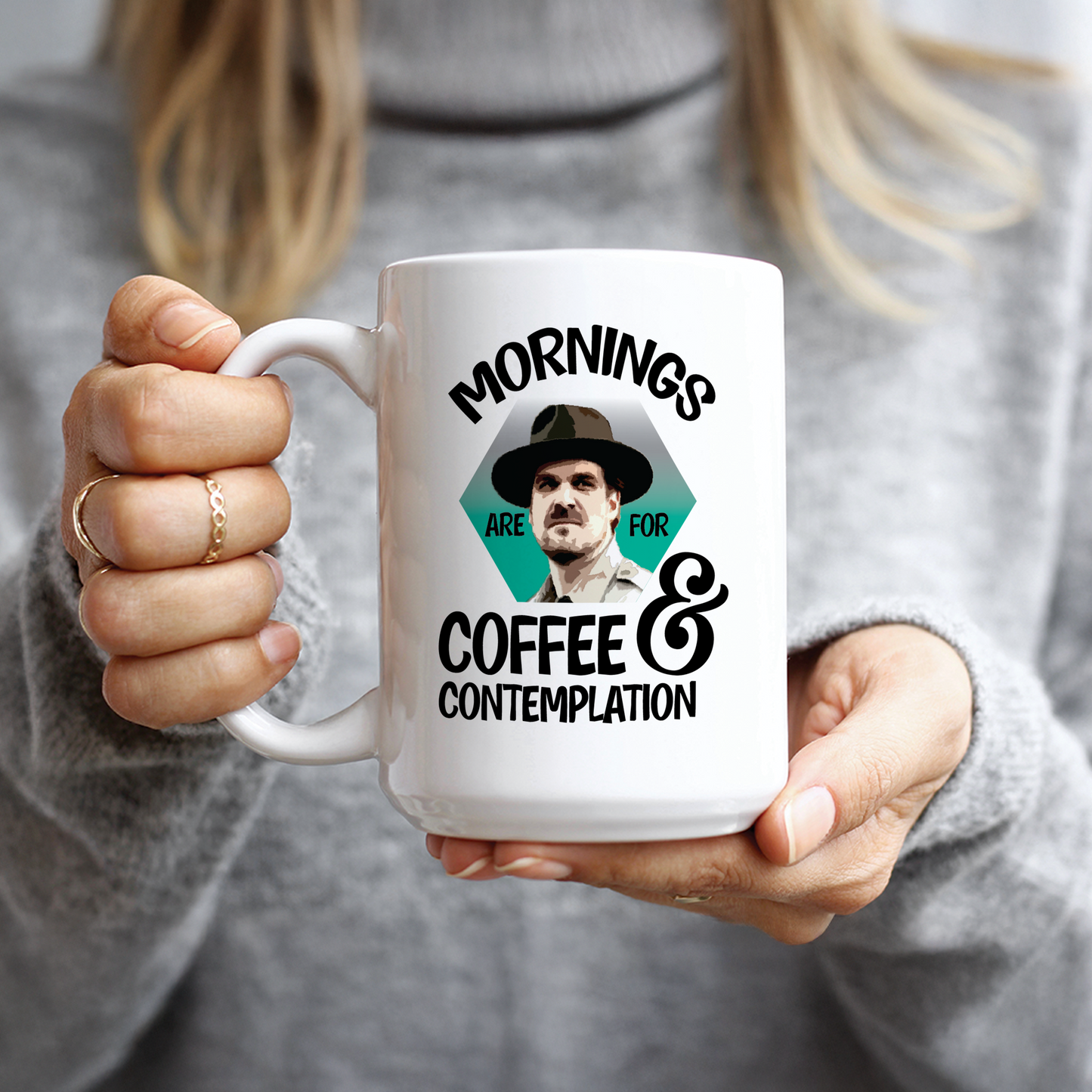Mornings are for Coffee and Contemplation Mug