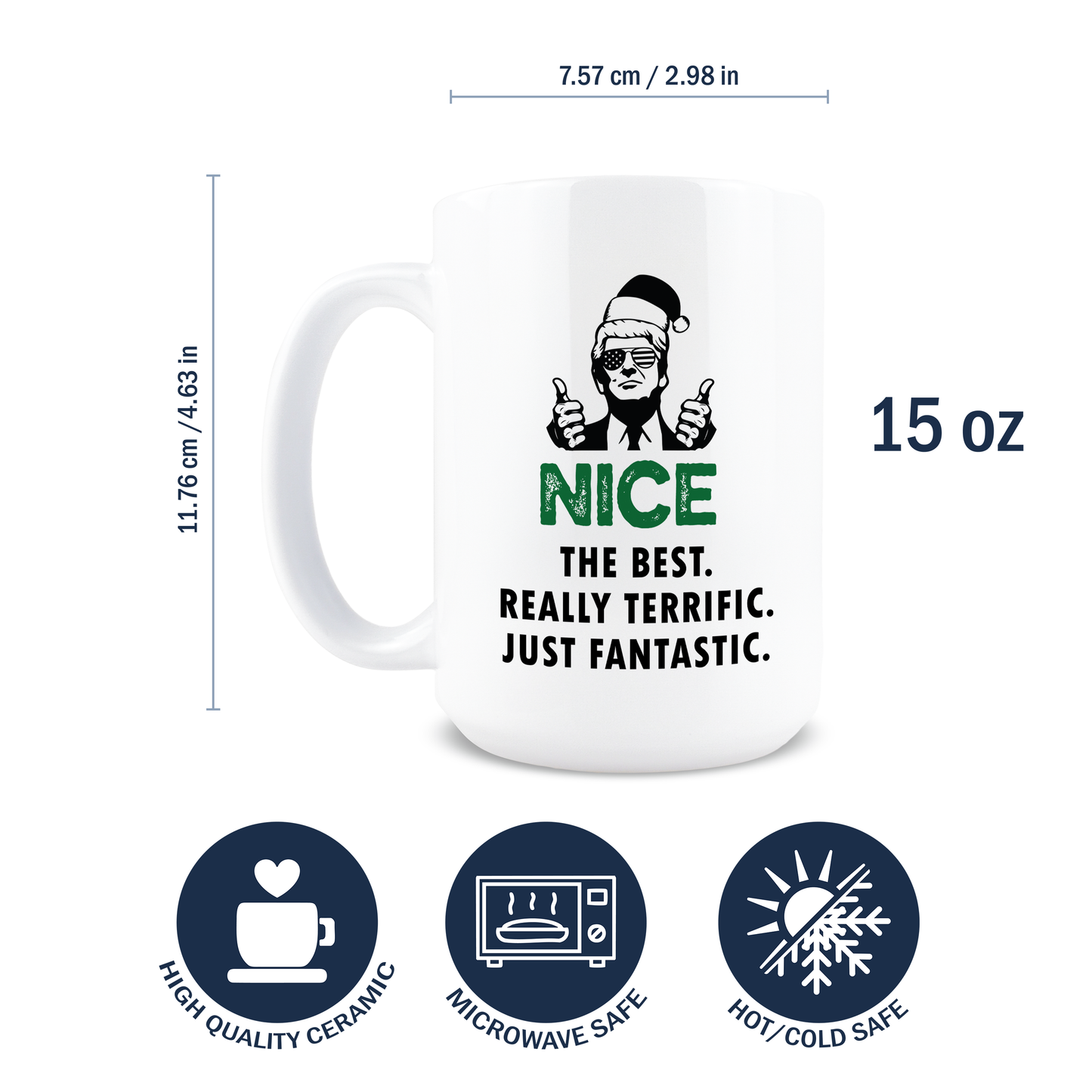 Naughty Nice List Coffee Mug (22549E)