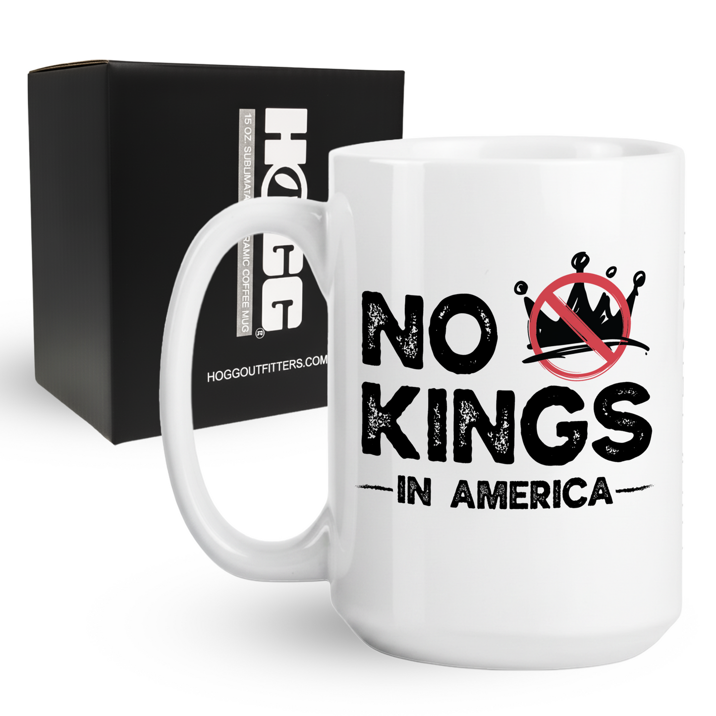 No Kings In America Coffee Mug