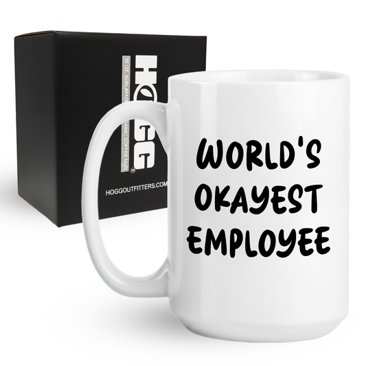 World's Okayest Employee Coffee Mug
