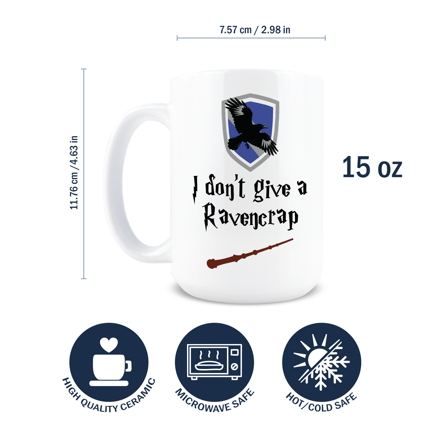 I Don't Give A Ravencrap Coffee Mug