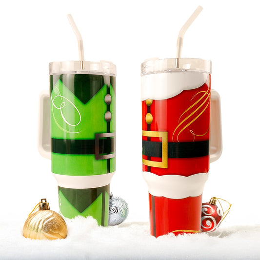 40oz Traveler - Santa Elf 2 Pack