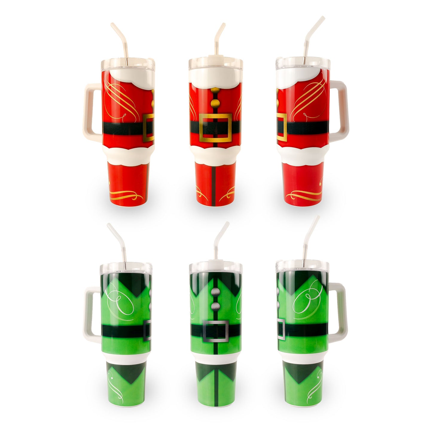40oz Traveler - Santa Elf 2 Pack