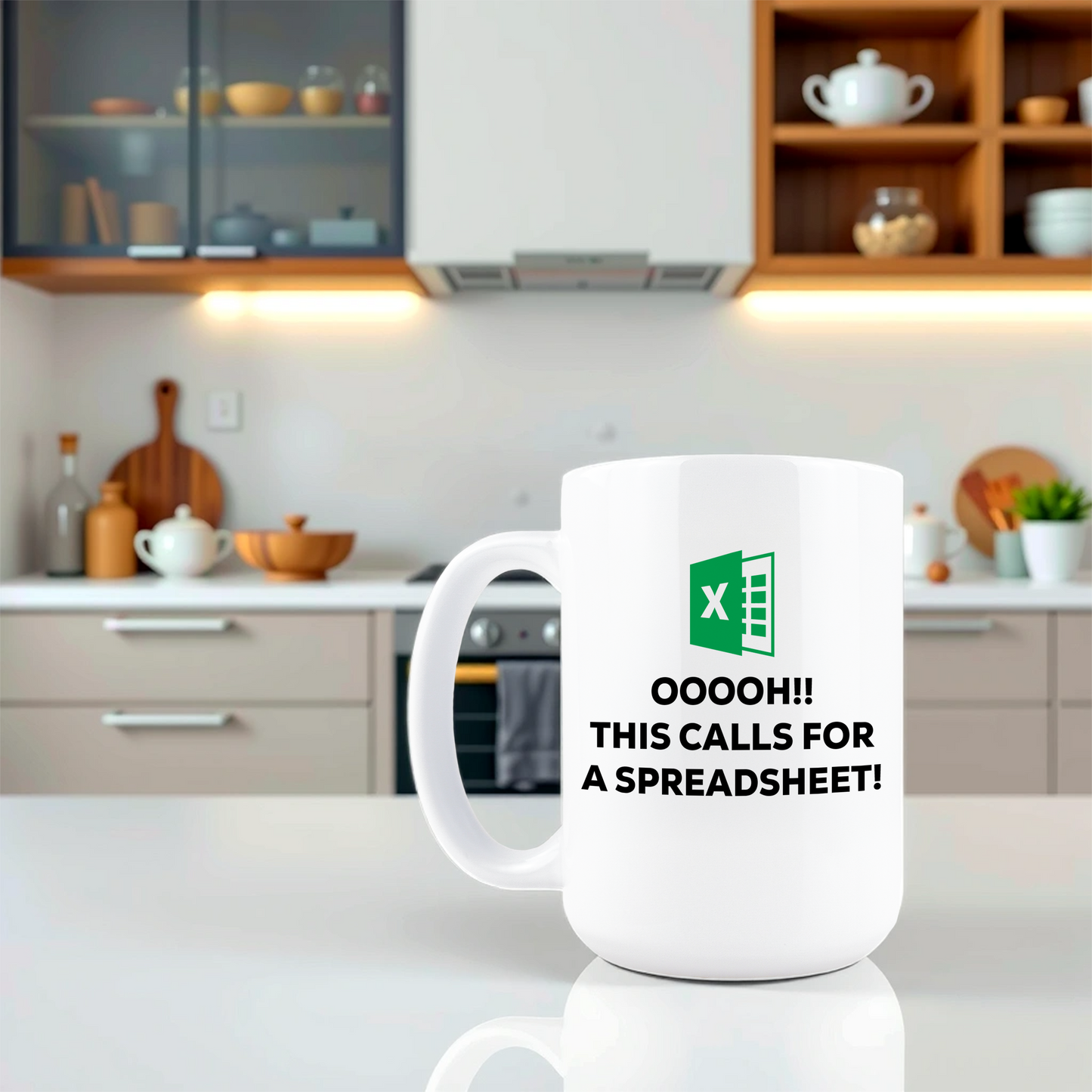 This Calls for a Spreadsheet Coffee Mug