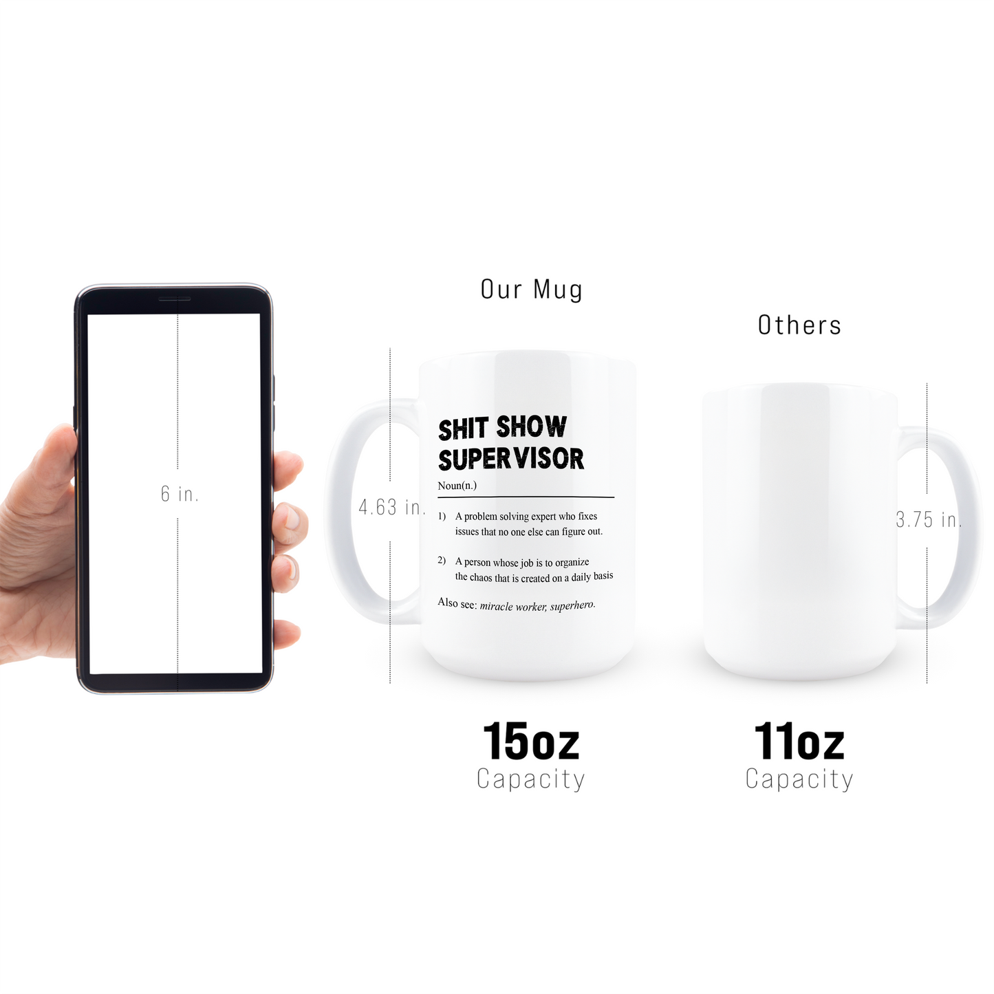 Shit Show Supervisor Coffee Mug