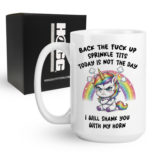 I Will Shank You With My Horn Coffee Mug