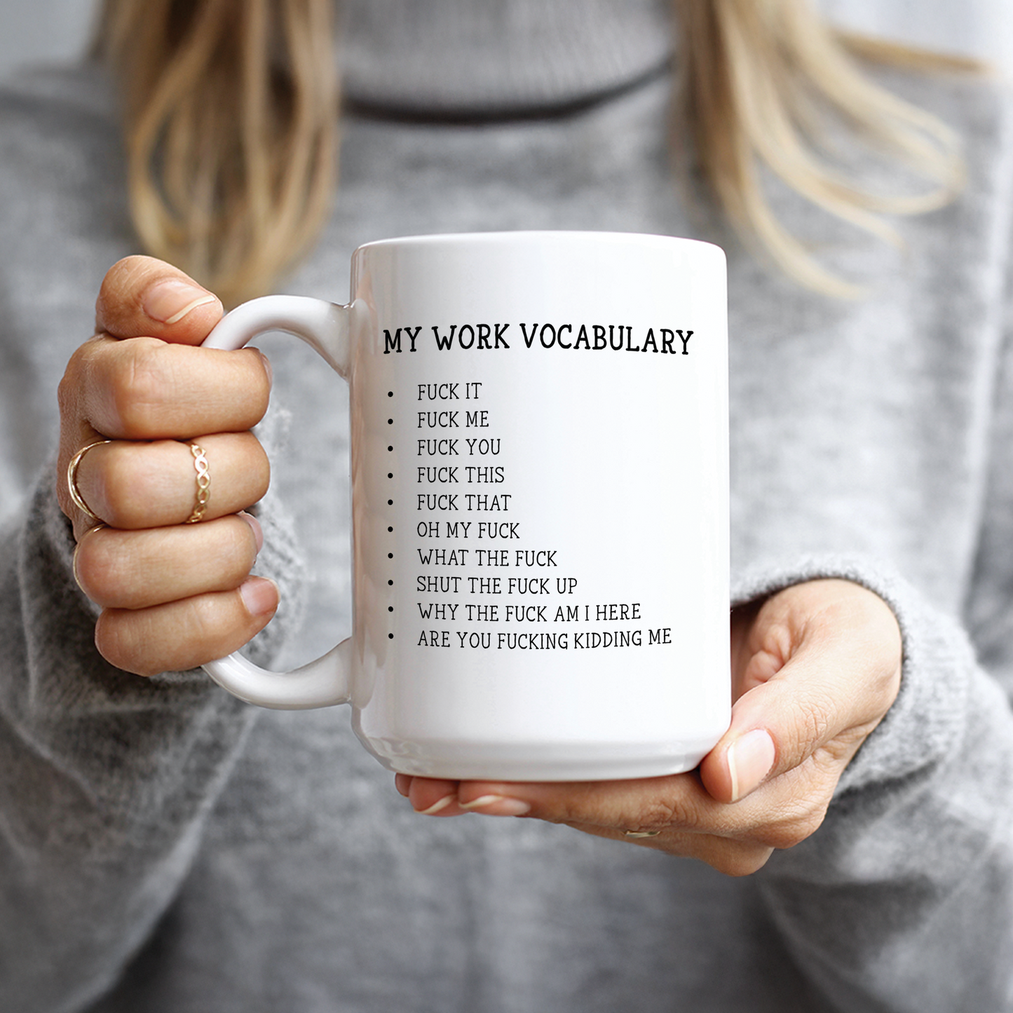My Work Vocabulary Coffee Mug