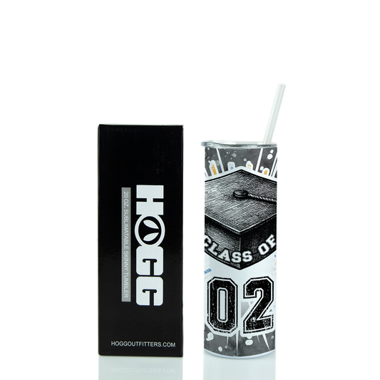 20oz Graduation Tumbler - Splatter Class of 2025
