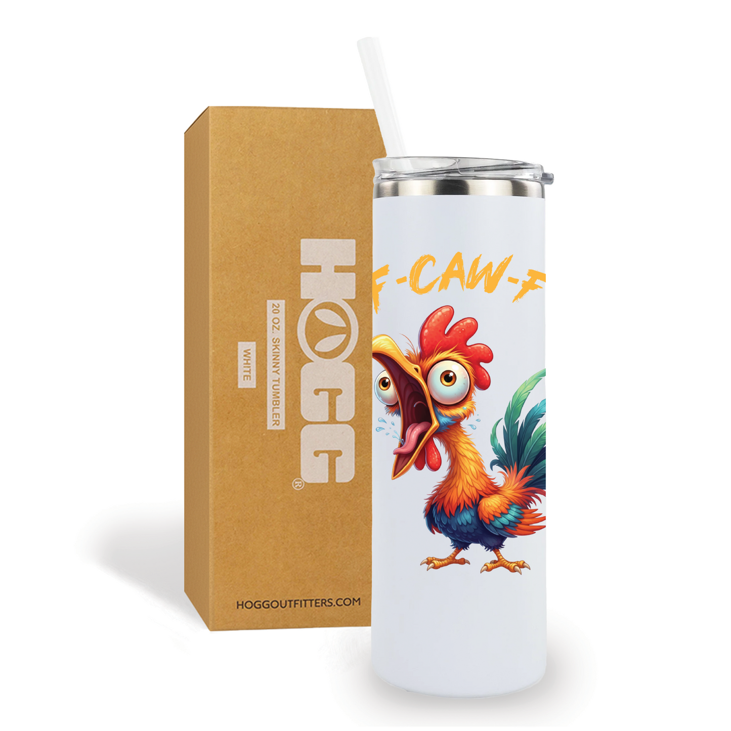 F-Caw-F 20oz Skinny Tumbler