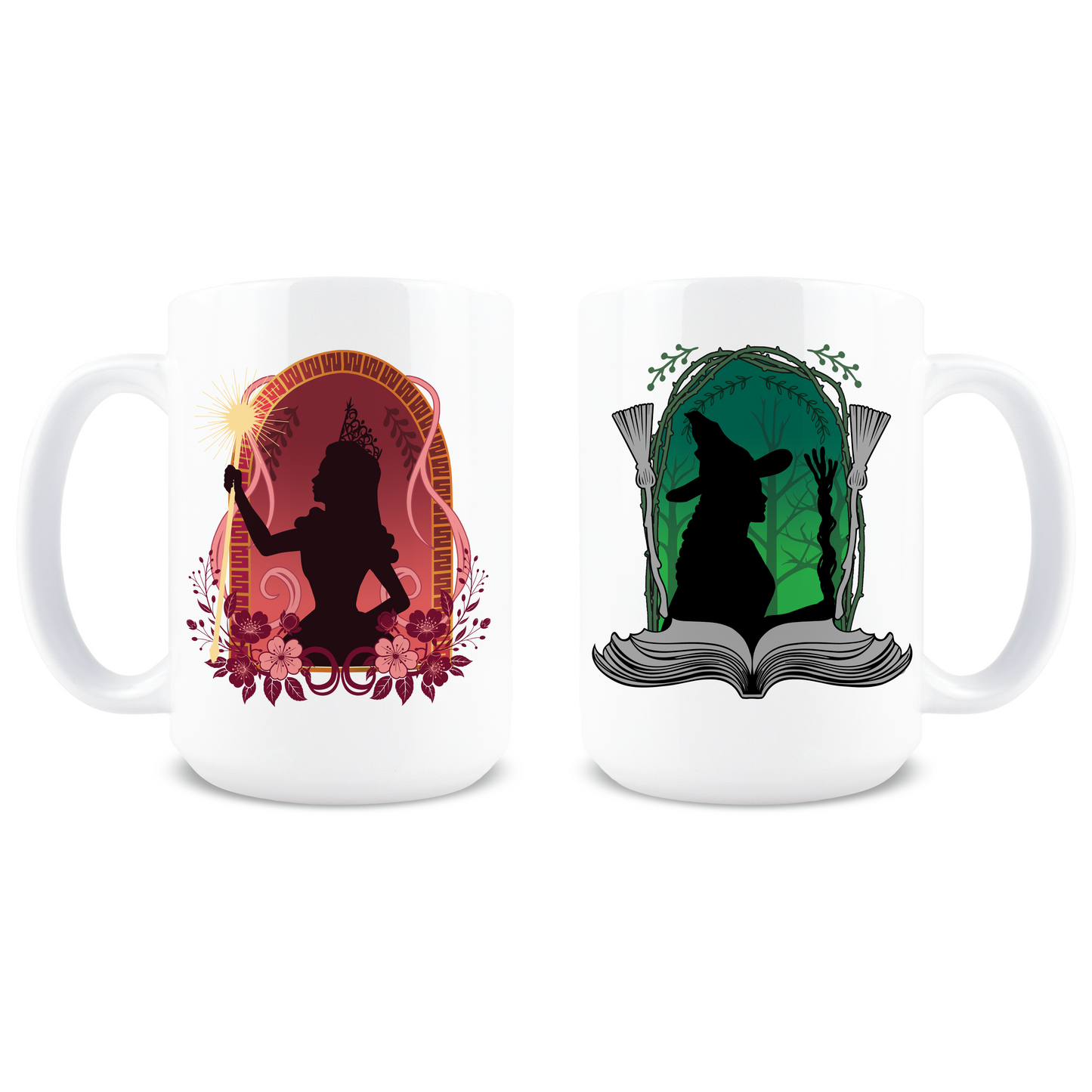 Elphaba and Glinda Coffee Mug