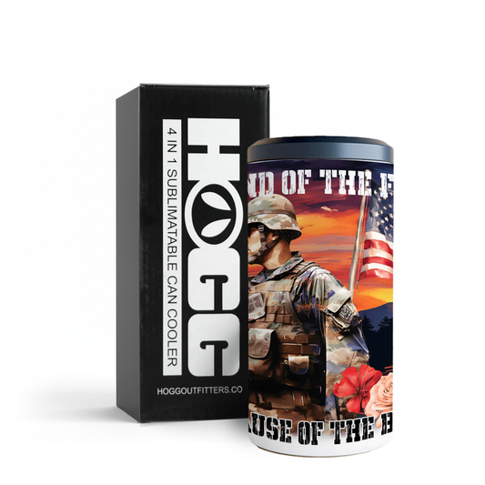4 in 1 Can Cooler - Land of the Free