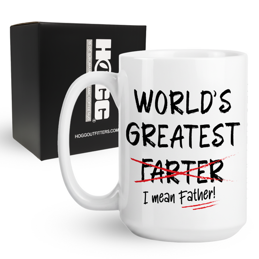 15oz Coffee Mug for Dad - World's Greatest Farter