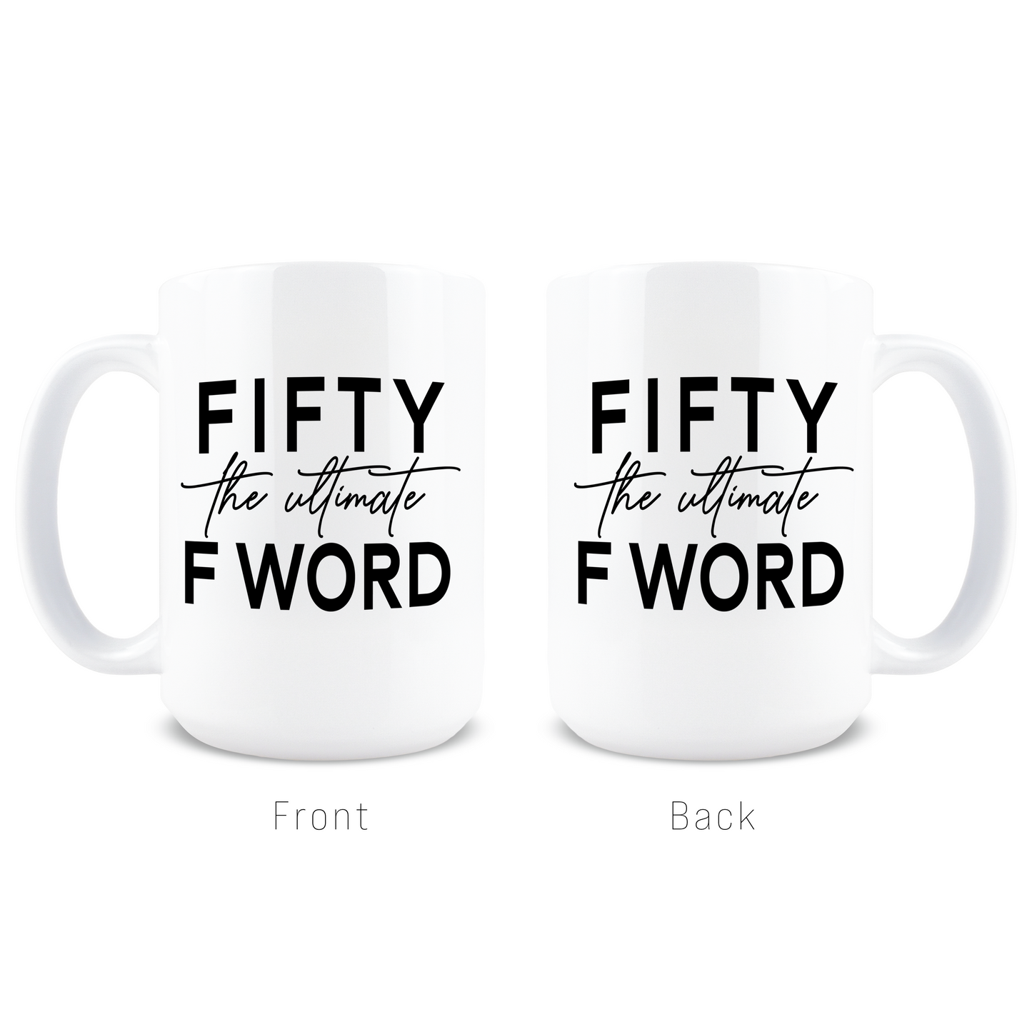 15oz Coffee Mug for Birthdays - F Word