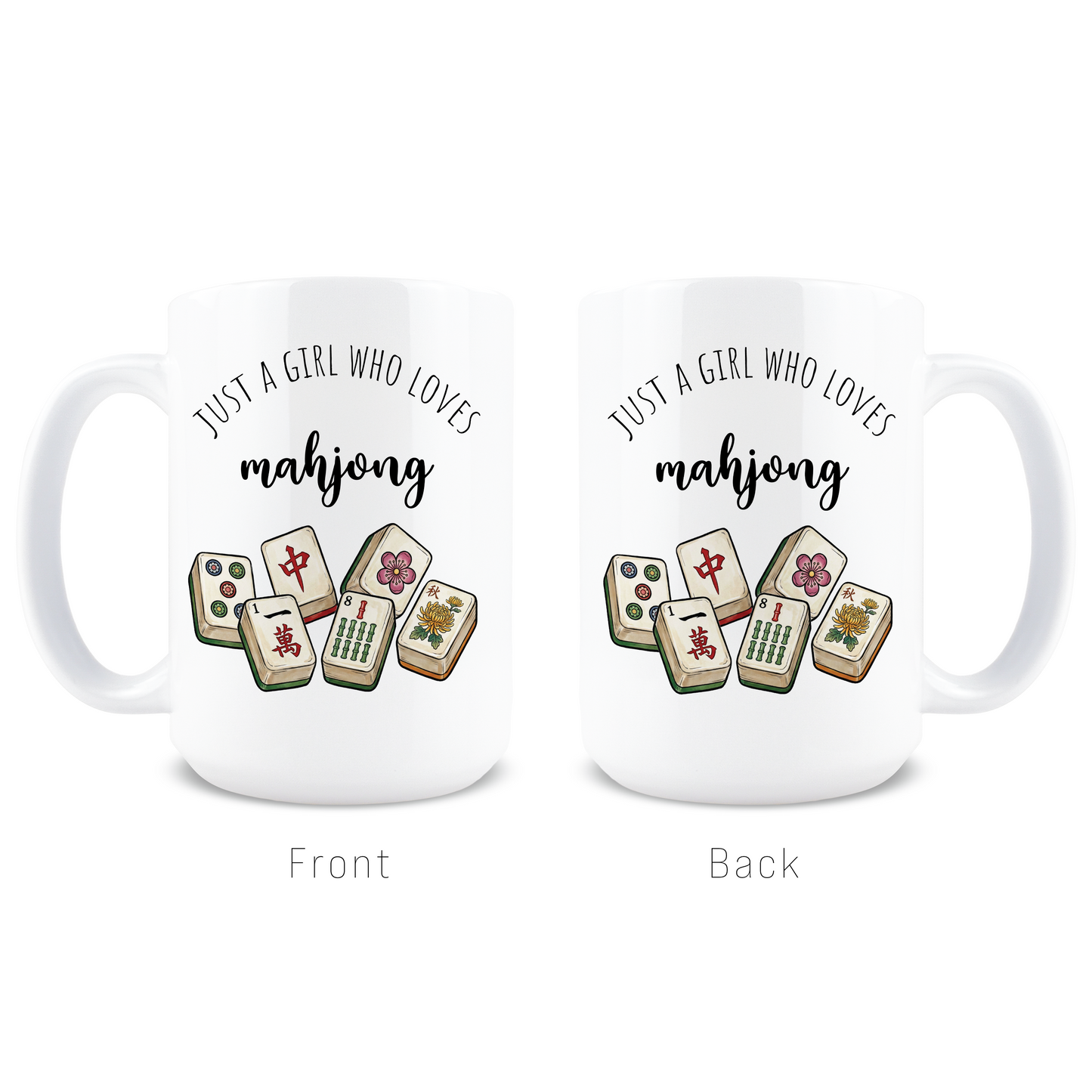 Promotional image for Mahjong lover gift mug